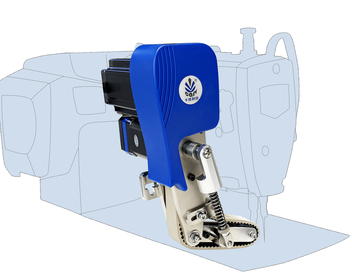 TD Blue Whale tracked digital puller