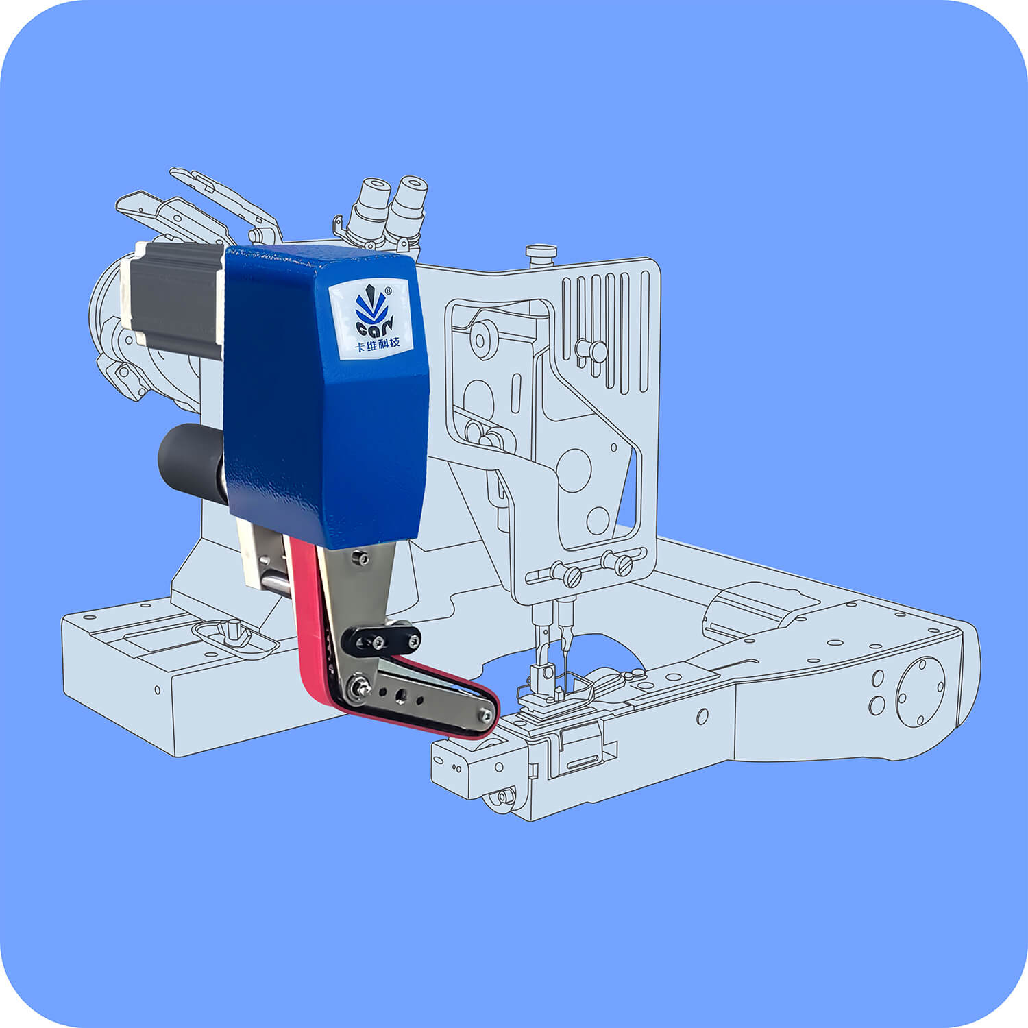 TD Blue Whale tracked digital puller
