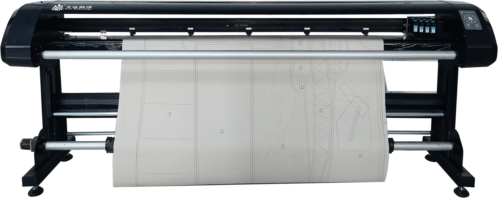 The fourth generation network port high-speed plotter